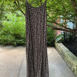 Black and taupe maxi dress!